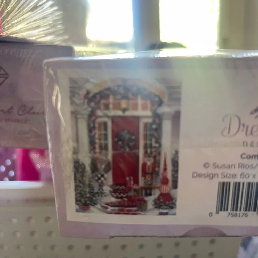 Come on In - red holiday door diamond painting kit!